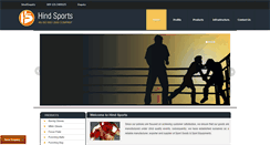Desktop Screenshot of hindsports.com