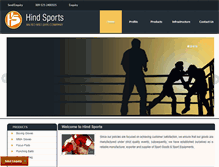 Tablet Screenshot of hindsports.com